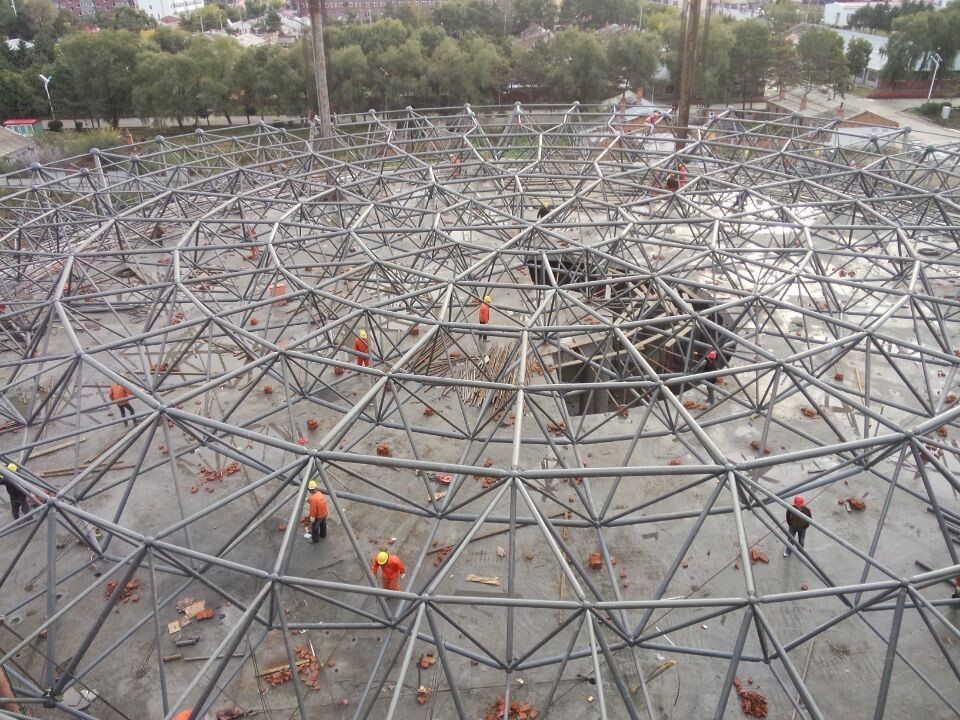 洮南全民健身中心网架