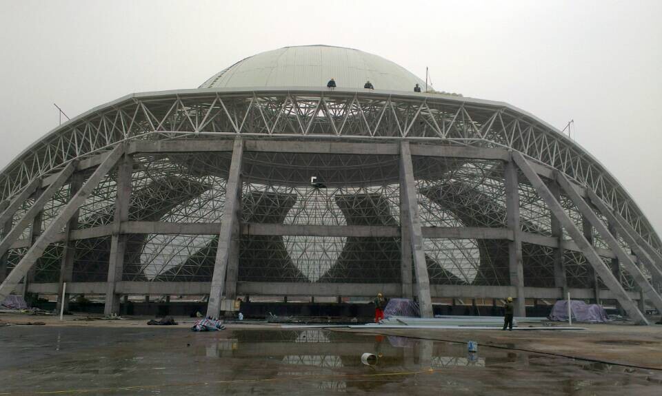 洮南温泉馆网架工程